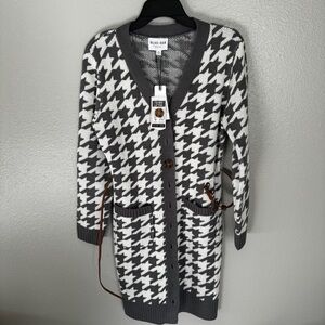 Olivia & oak  cardigan , size PL, color green